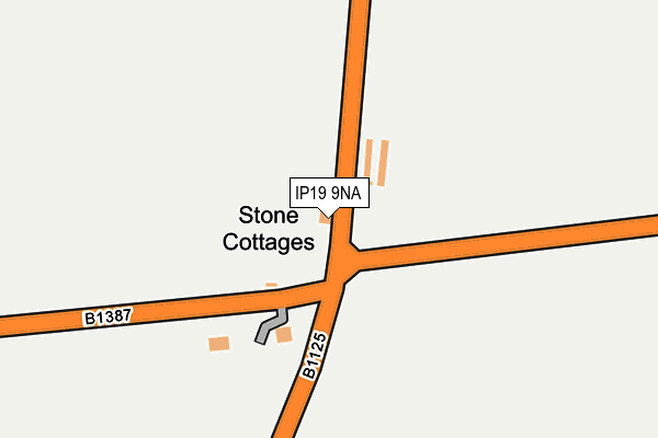 IP19 9NA map - OS OpenMap – Local (Ordnance Survey) IP19 9NA map - OS OpenMap – Local (Ordnance Survey)