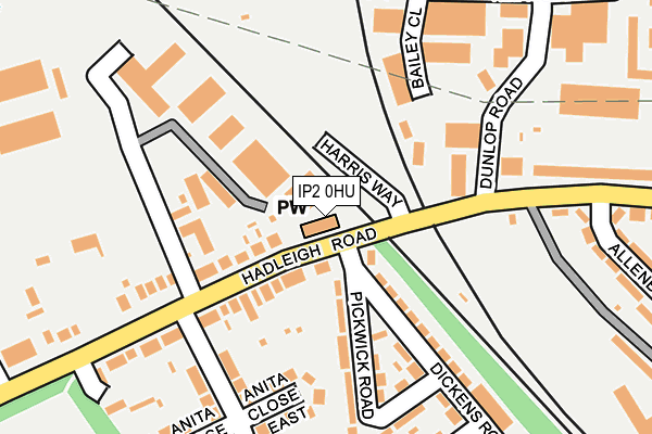 IP2 0HU map - OS OpenMap – Local (Ordnance Survey) IP2 0HU map - OS OpenMap – Local (Ordnance Survey)