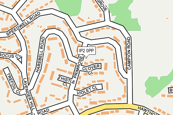 IP2 0PP map - OS OpenMap – Local (Ordnance Survey) IP2 0PP map - OS OpenMap – Local (Ordnance Survey)