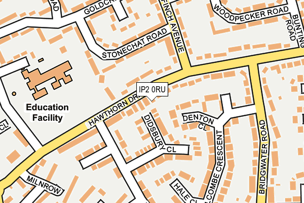 IP2 0RU map - OS OpenMap – Local (Ordnance Survey) IP2 0RU map - OS OpenMap – Local (Ordnance Survey)