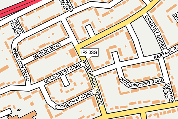 IP2 0SG map - OS OpenMap – Local (Ordnance Survey) IP2 0SG map - OS OpenMap – Local (Ordnance Survey)