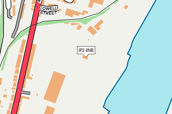 IP2 8NB map - OS OpenMap – Local (Ordnance Survey) IP2 8NB map - OS OpenMap – Local (Ordnance Survey)