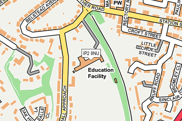 IP2 8NU map - OS OpenMap – Local (Ordnance Survey) IP2 8NU map - OS OpenMap – Local (Ordnance Survey)