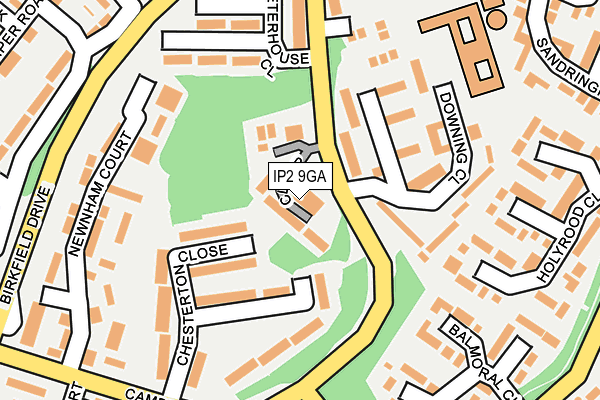 IP2 9GA map - OS OpenMap – Local (Ordnance Survey) IP2 9GA map - OS OpenMap – Local (Ordnance Survey)