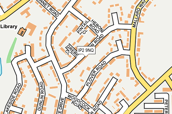 IP2 9NQ map - OS OpenMap – Local (Ordnance Survey) IP2 9NQ map - OS OpenMap – Local (Ordnance Survey)