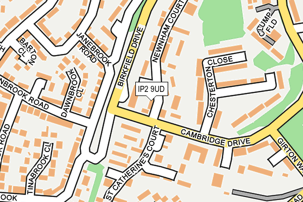 IP2 9UD map - OS OpenMap – Local (Ordnance Survey) IP2 9UD map - OS OpenMap – Local (Ordnance Survey)