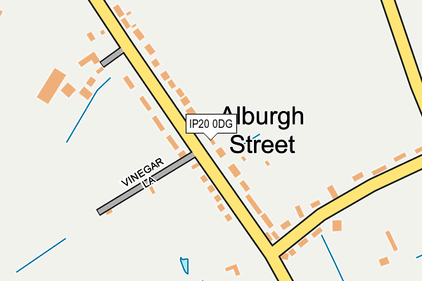 IP20 0DG map - OS OpenMap – Local (Ordnance Survey)