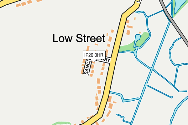 IP20 0HR map - OS OpenMap – Local (Ordnance Survey) IP20 0HR map - OS OpenMap – Local (Ordnance Survey)