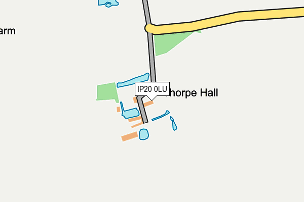 IP20 0LU map - OS OpenMap – Local (Ordnance Survey) IP20 0LU map - OS OpenMap – Local (Ordnance Survey)