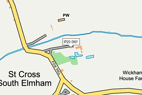 IP20 0NY map - OS OpenMap – Local (Ordnance Survey) IP20 0NY map - OS OpenMap – Local (Ordnance Survey)