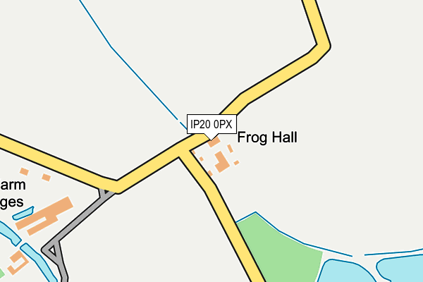 IP20 0PX map - OS OpenMap – Local (Ordnance Survey) IP20 0PX map - OS OpenMap – Local (Ordnance Survey)