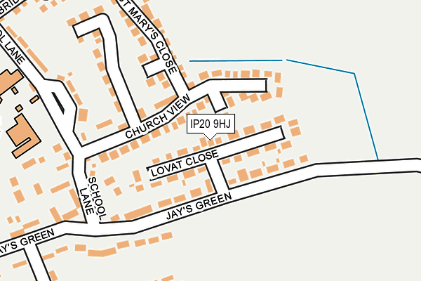 IP20 9HJ map - OS OpenMap – Local (Ordnance Survey) IP20 9HJ map - OS OpenMap – Local (Ordnance Survey)