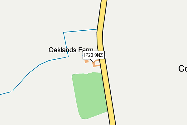 IP20 9NZ map - OS OpenMap – Local (Ordnance Survey) IP20 9NZ map - OS OpenMap – Local (Ordnance Survey)