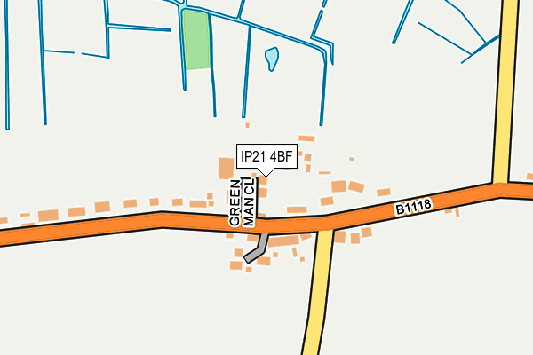 IP21 4BF map - OS OpenMap – Local (Ordnance Survey) IP21 4BF map - OS OpenMap – Local (Ordnance Survey)