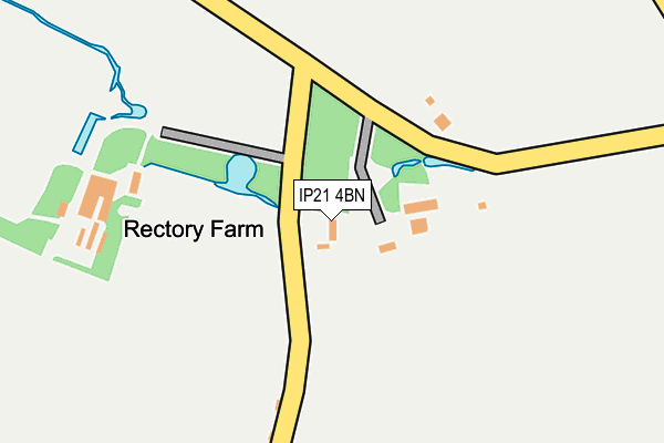 IP21 4BN map - OS OpenMap – Local (Ordnance Survey) IP21 4BN map - OS OpenMap – Local (Ordnance Survey)