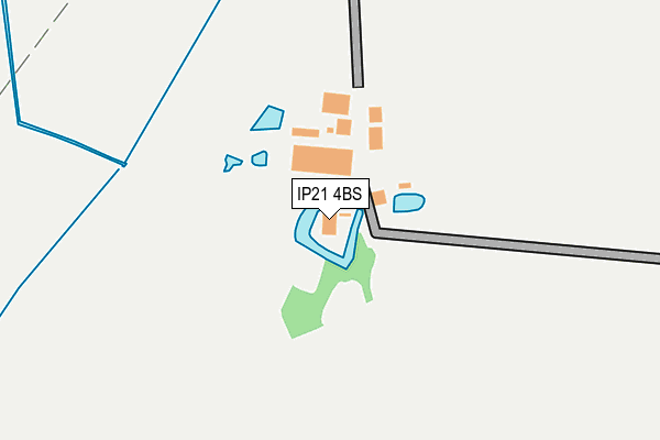 IP21 4BS map - OS OpenMap – Local (Ordnance Survey) IP21 4BS map - OS OpenMap – Local (Ordnance Survey)
