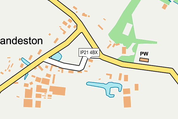 IP21 4BX map - OS OpenMap – Local (Ordnance Survey) IP21 4BX map - OS OpenMap – Local (Ordnance Survey)