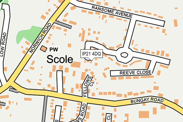IP21 4DQ map - OS OpenMap – Local (Ordnance Survey) IP21 4DQ map - OS OpenMap – Local (Ordnance Survey)