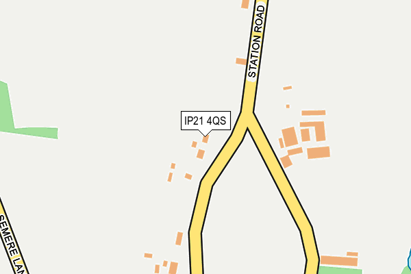 IP21 4QS map - OS OpenMap – Local (Ordnance Survey) IP21 4QS map - OS OpenMap – Local (Ordnance Survey)