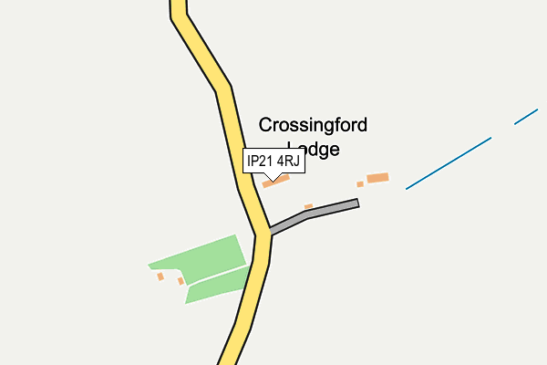 IP21 4RJ map - OS OpenMap – Local (Ordnance Survey) IP21 4RJ map - OS OpenMap – Local (Ordnance Survey)