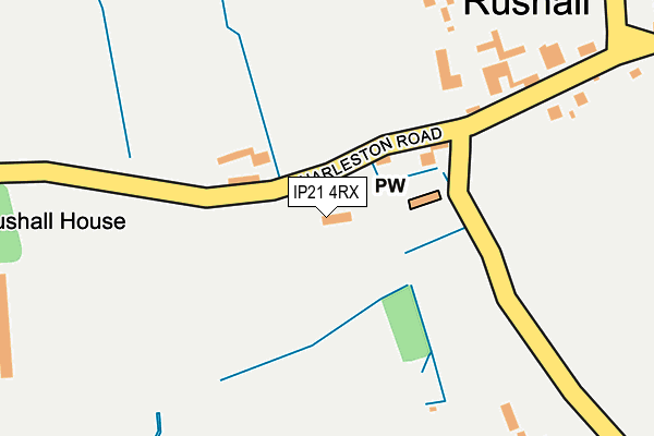 IP21 4RX map - OS OpenMap – Local (Ordnance Survey) IP21 4RX map - OS OpenMap – Local (Ordnance Survey)