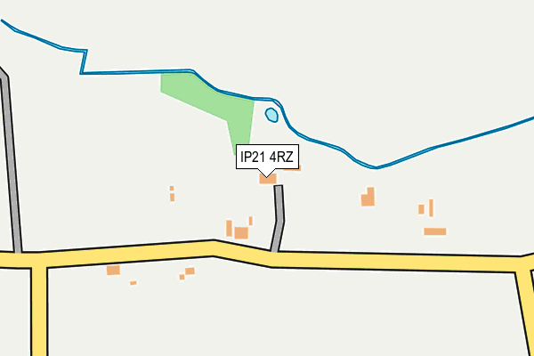 IP21 4RZ map - OS OpenMap – Local (Ordnance Survey) IP21 4RZ map - OS OpenMap – Local (Ordnance Survey)