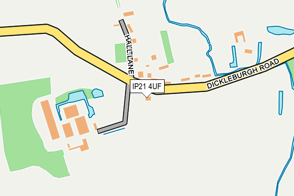 IP21 4UF map - OS OpenMap – Local (Ordnance Survey) IP21 4UF map - OS OpenMap – Local (Ordnance Survey)