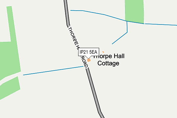 IP21 5EA map - OS OpenMap – Local (Ordnance Survey) IP21 5EA map - OS OpenMap – Local (Ordnance Survey)