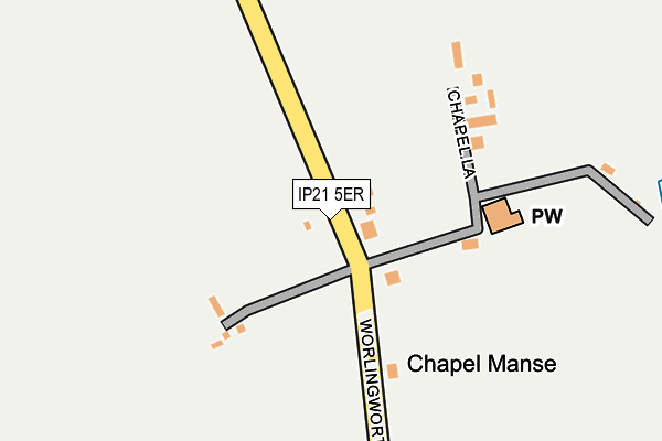 IP21 5ER map - OS OpenMap – Local (Ordnance Survey) IP21 5ER map - OS OpenMap – Local (Ordnance Survey)