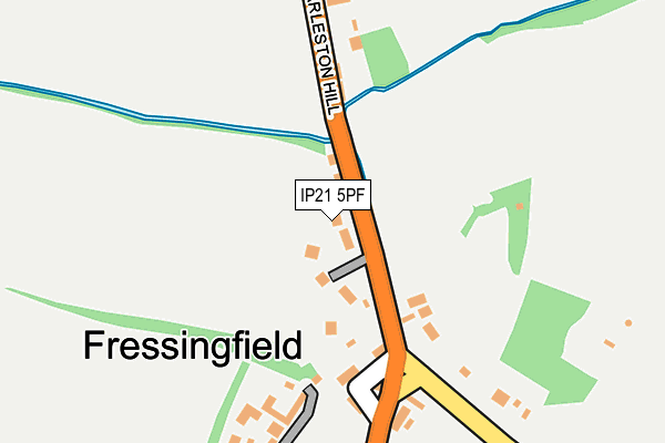 IP21 5PF map - OS OpenMap – Local (Ordnance Survey) IP21 5PF map - OS OpenMap – Local (Ordnance Survey)