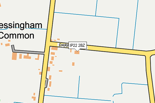 IP22 2BZ map - OS OpenMap – Local (Ordnance Survey) IP22 2BZ map - OS OpenMap – Local (Ordnance Survey)