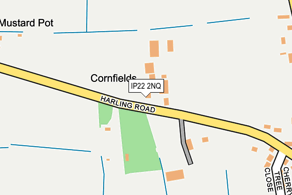 IP22 2NQ map - OS OpenMap – Local (Ordnance Survey) IP22 2NQ map - OS OpenMap – Local (Ordnance Survey)