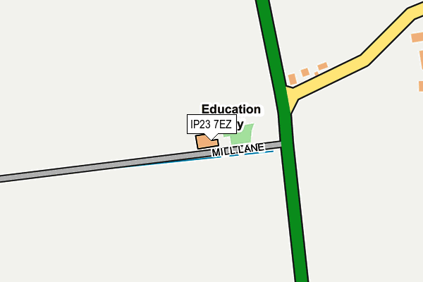 IP23 7EZ map - OS OpenMap – Local (Ordnance Survey) IP23 7EZ map - OS OpenMap – Local (Ordnance Survey)