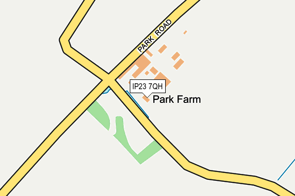 IP23 7QH map - OS OpenMap – Local (Ordnance Survey) IP23 7QH map - OS OpenMap – Local (Ordnance Survey)