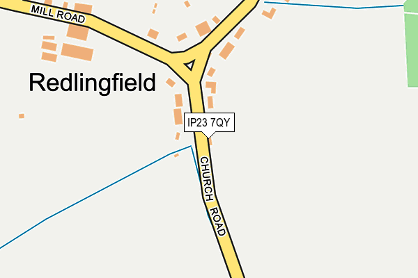 IP23 7QY map - OS OpenMap – Local (Ordnance Survey) IP23 7QY map - OS OpenMap – Local (Ordnance Survey)