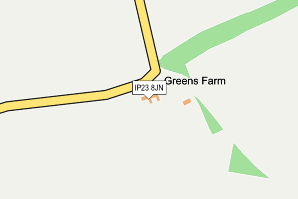 IP23 8JN map - OS OpenMap – Local (Ordnance Survey) IP23 8JN map - OS OpenMap – Local (Ordnance Survey)