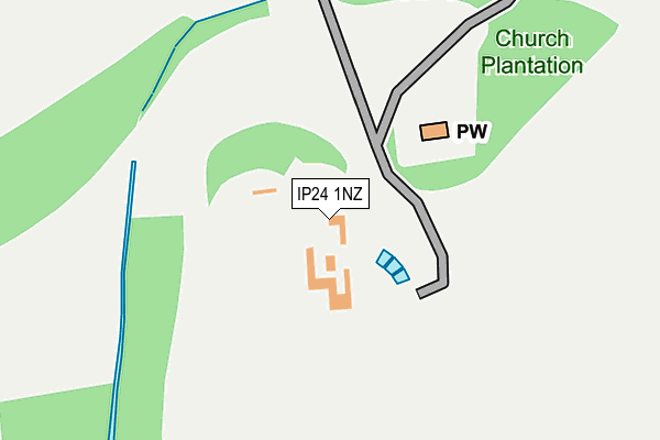 IP24 1NZ map - OS OpenMap – Local (Ordnance Survey) IP24 1NZ map - OS OpenMap – Local (Ordnance Survey)