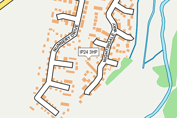 IP24 3HP map - OS OpenMap – Local (Ordnance Survey) IP24 3HP map - OS OpenMap – Local (Ordnance Survey)