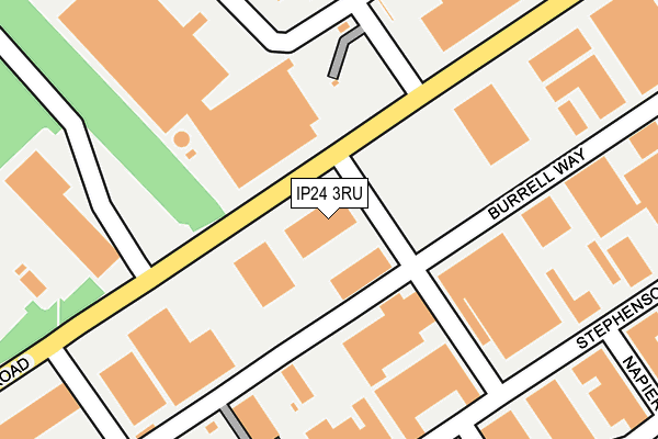 IP24 3RU map - OS OpenMap – Local (Ordnance Survey) IP24 3RU map - OS OpenMap – Local (Ordnance Survey)