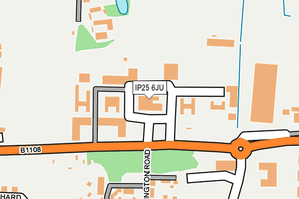 IP25 6JU map - OS OpenMap – Local (Ordnance Survey) IP25 6JU map - OS OpenMap – Local (Ordnance Survey)