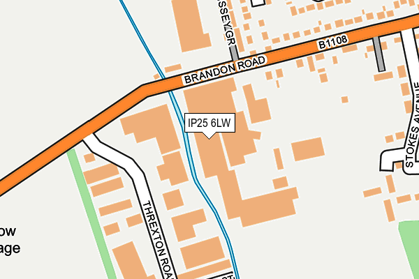 IP25 6LW map - OS OpenMap – Local (Ordnance Survey) IP25 6LW map - OS OpenMap – Local (Ordnance Survey)