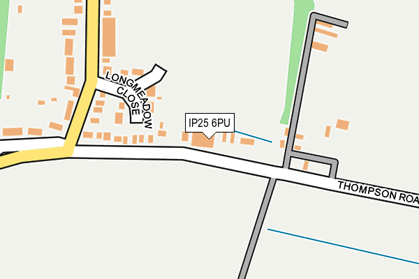 IP25 6PU map - OS OpenMap – Local (Ordnance Survey) IP25 6PU map - OS OpenMap – Local (Ordnance Survey)