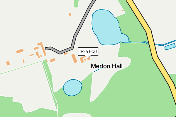 IP25 6QJ map - OS OpenMap – Local (Ordnance Survey) IP25 6QJ map - OS OpenMap – Local (Ordnance Survey)