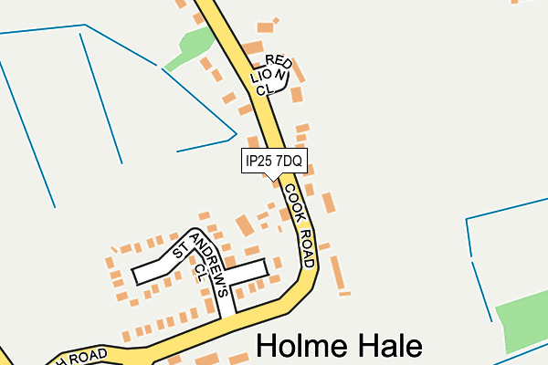 IP25 7DQ map - OS OpenMap – Local (Ordnance Survey) IP25 7DQ map - OS OpenMap – Local (Ordnance Survey)