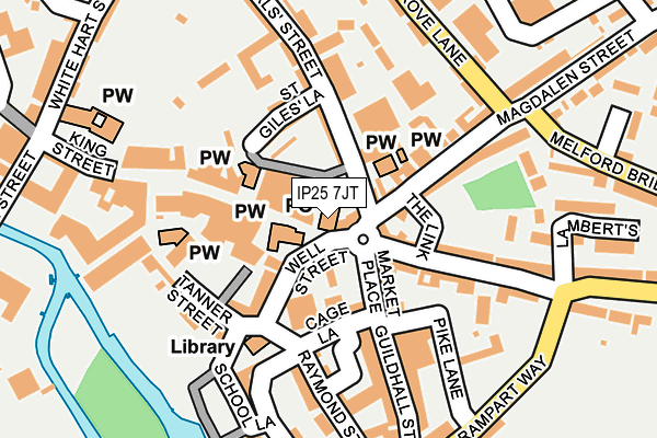 IP25 7JT map - OS OpenMap – Local (Ordnance Survey) IP25 7JT map - OS OpenMap – Local (Ordnance Survey)