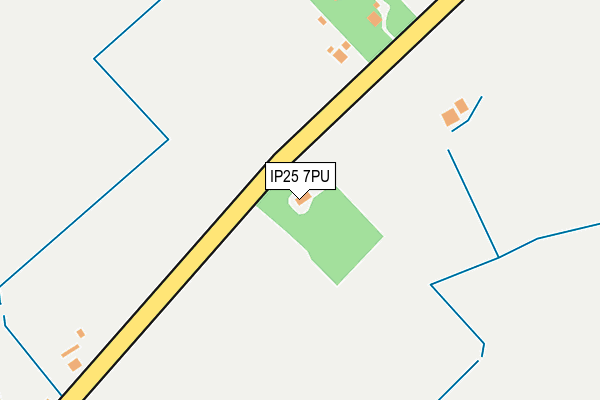 IP25 7PU map - OS OpenMap – Local (Ordnance Survey) IP25 7PU map - OS OpenMap – Local (Ordnance Survey)