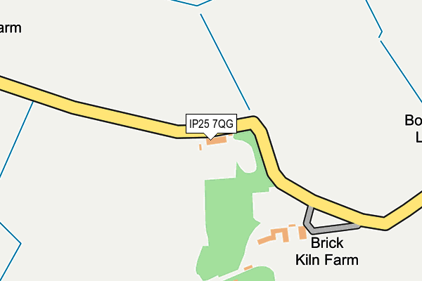 IP25 7QG map - OS OpenMap – Local (Ordnance Survey) IP25 7QG map - OS OpenMap – Local (Ordnance Survey)