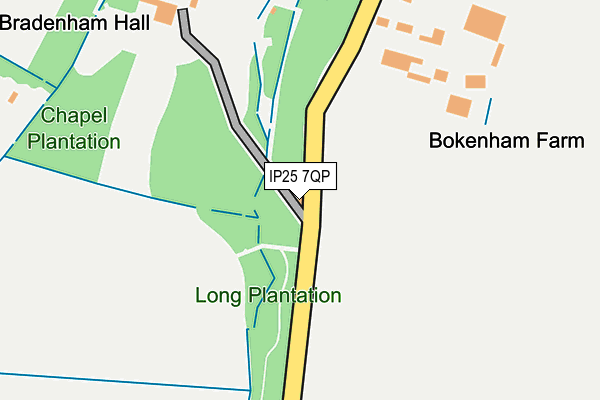 IP25 7QP map - OS OpenMap – Local (Ordnance Survey) IP25 7QP map - OS OpenMap – Local (Ordnance Survey)