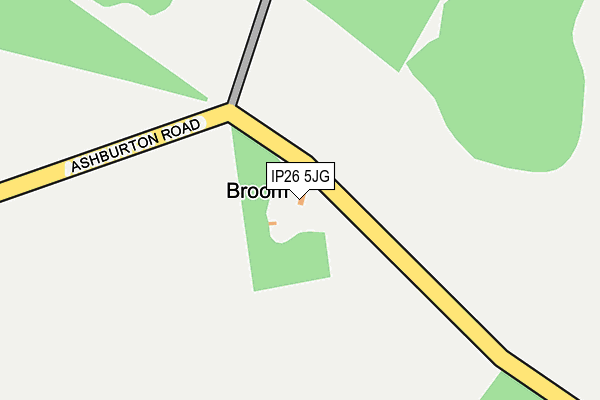 IP26 5JG map - OS OpenMap – Local (Ordnance Survey) IP26 5JG map - OS OpenMap – Local (Ordnance Survey)