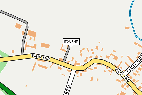 IP26 5NE map - OS OpenMap – Local (Ordnance Survey) IP26 5NE map - OS OpenMap – Local (Ordnance Survey)